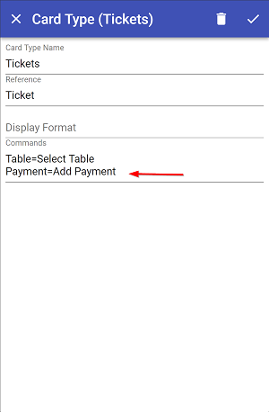 payment button config